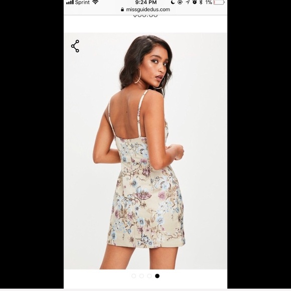 Jacquard Party Dress - Picture 2 of 3